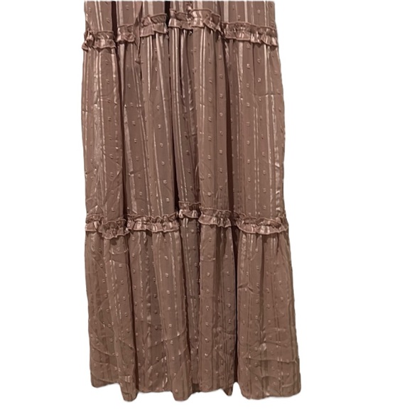 Venus Pink Tiered Maxi Dress - Picture 5 of 9